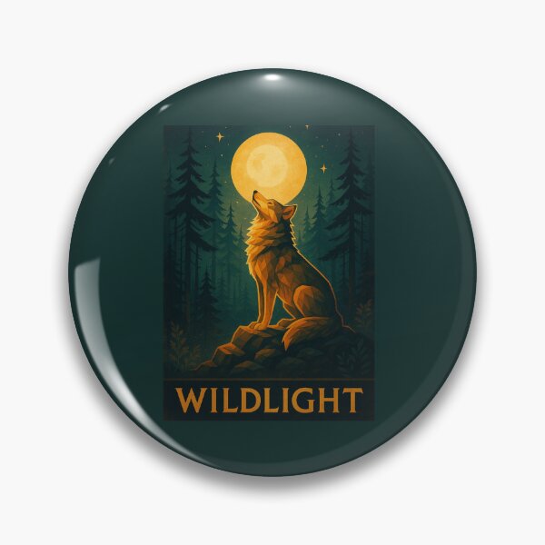 Item preview, Wildlight – Wolf Under the Moon designed and sold by GeoWild Designs.