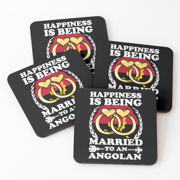 Item preview, Happiness Is Being Married To An Angolan designed and sold by GabbyKash.