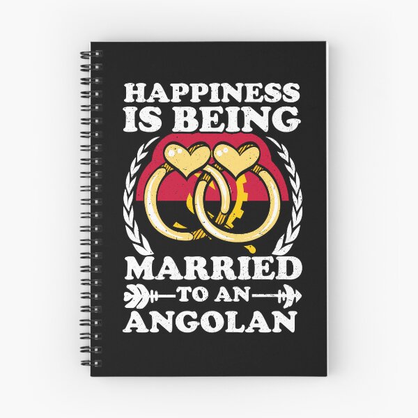 Item preview, Happiness Is Being Married To An Angolan designed and sold by GabbyKash.