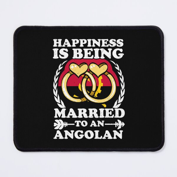 Item preview, Happiness Is Being Married To An Angolan designed and sold by GabbyKash.