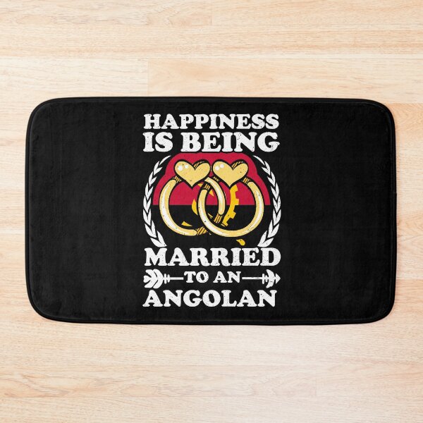 Item preview, Happiness Is Being Married To An Angolan designed and sold by GabbyKash.