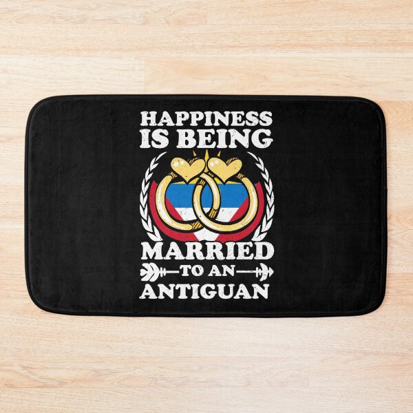 Item preview, Happiness Is Being Married To An Antiguan designed and sold by GabbyKash.
