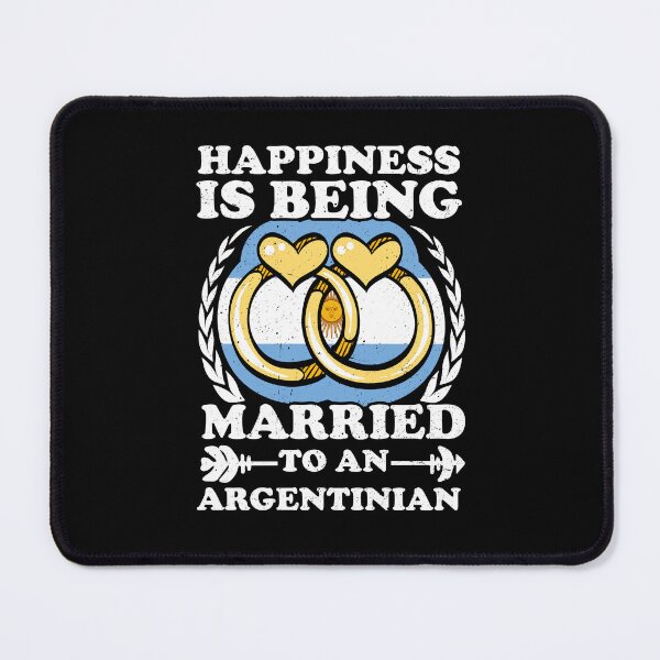 Item preview, Happiness Is Being Married To An Argentinian designed and sold by GabbyKash.
