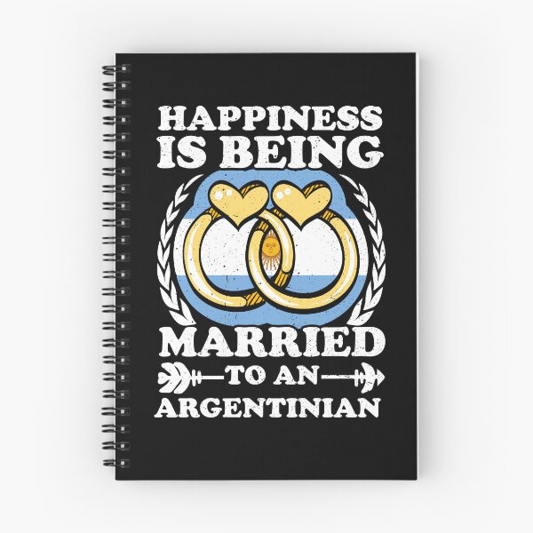 Item preview, Happiness Is Being Married To An Argentinian designed and sold by GabbyKash.