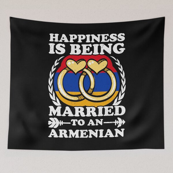 Item preview, Happiness Is Being Married To An Armenian designed and sold by GabbyKash.
