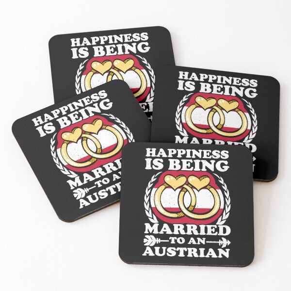 Item preview, Happiness Is Being Married To An Austrian designed and sold by GabbyKash.
