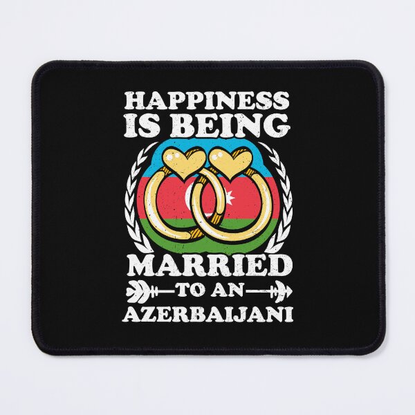 Item preview, Happiness Is Being Married To An Azerbaijani designed and sold by GabbyKash.
