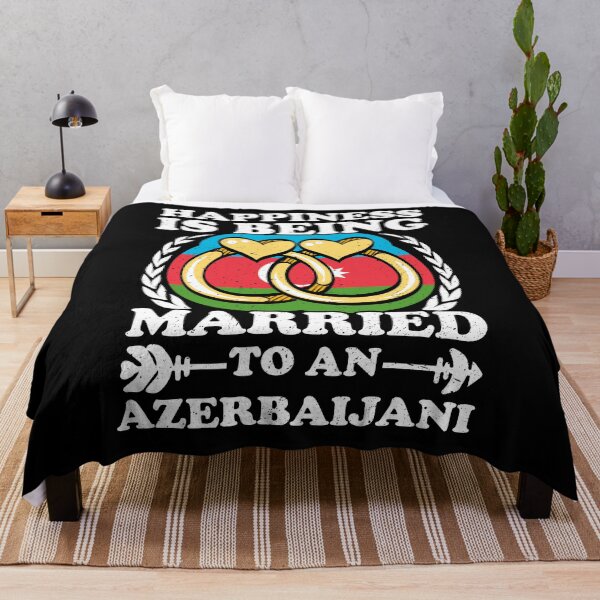 Item preview, Happiness Is Being Married To An Azerbaijani designed and sold by GabbyKash.