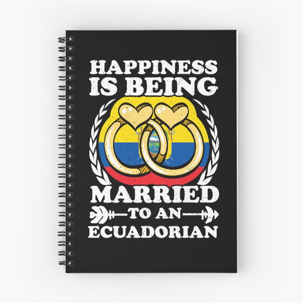 Item preview, Happiness Is Being Married To An Ecuadorian designed and sold by GabbyKash.