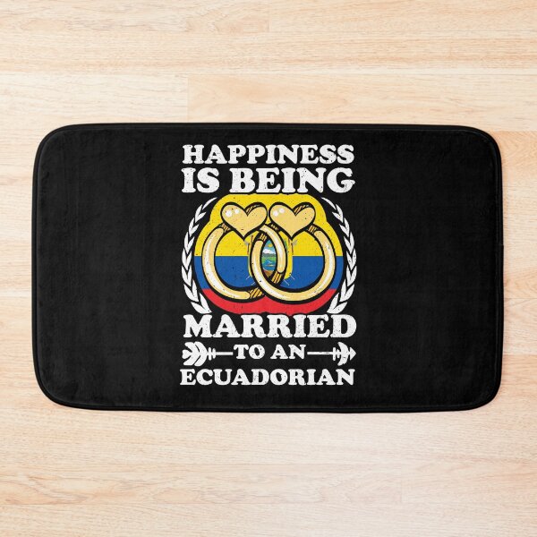 Item preview, Happiness Is Being Married To An Ecuadorian designed and sold by GabbyKash.