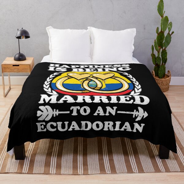 Item preview, Happiness Is Being Married To An Ecuadorian designed and sold by GabbyKash.