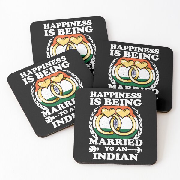 Item preview, Happiness Is Being Married To An indian designed and sold by GabbyKash.