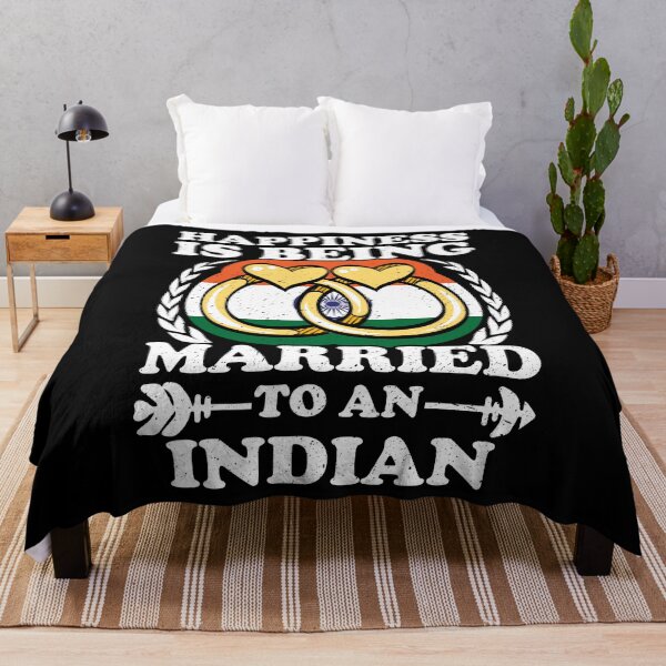 Item preview, Happiness Is Being Married To An indian designed and sold by GabbyKash.