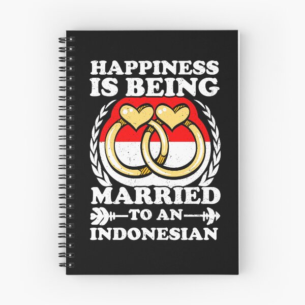 Item preview, Happiness Is Being Married To An Indonesian designed and sold by GabbyKash.