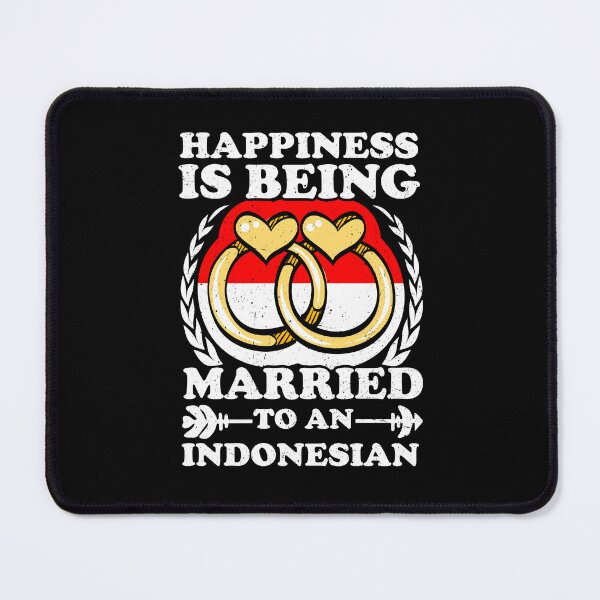 Item preview, Happiness Is Being Married To An Indonesian designed and sold by GabbyKash.