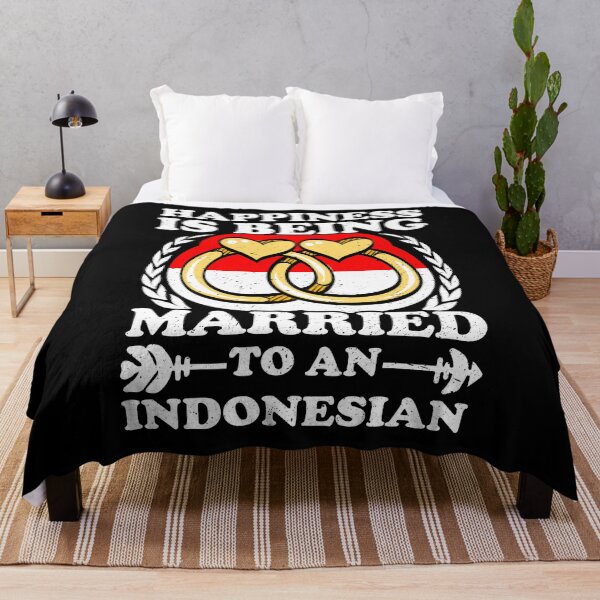 Item preview, Happiness Is Being Married To An Indonesian designed and sold by GabbyKash.