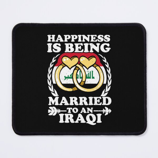 Item preview, Happiness Is Being Married To An Iraqi designed and sold by GabbyKash.
