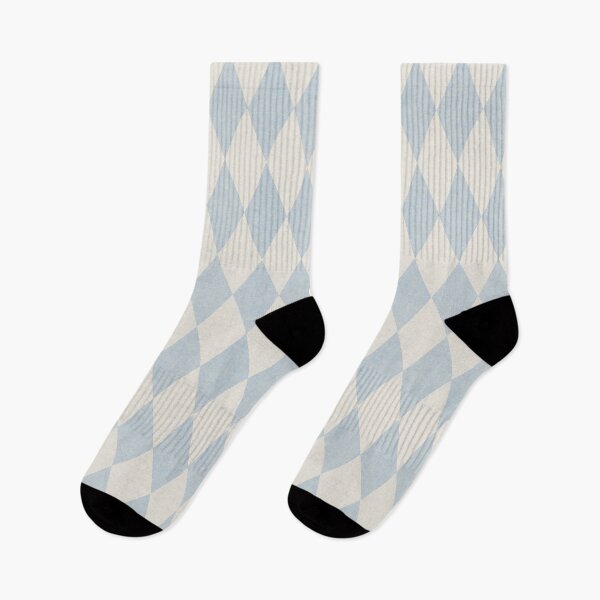 Item preview, Soft pastel blue harlequin geometric - Japandi boho style designed and sold by Illustrated by Nat.