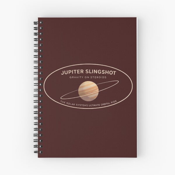 Item preview, Jupiter Slingshot - Gravity on Steroids - Minimalist Space Ride Design - Space Tourism Shirt  designed and sold by Halejo68.