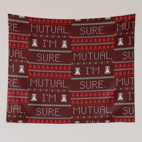 Item preview, Mutual I'm Sure Ugly Christmas Sweater designed and sold by Normbot2000.