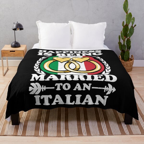 Item preview, Happiness Is Being Married To An Italian designed and sold by GabbyKash.