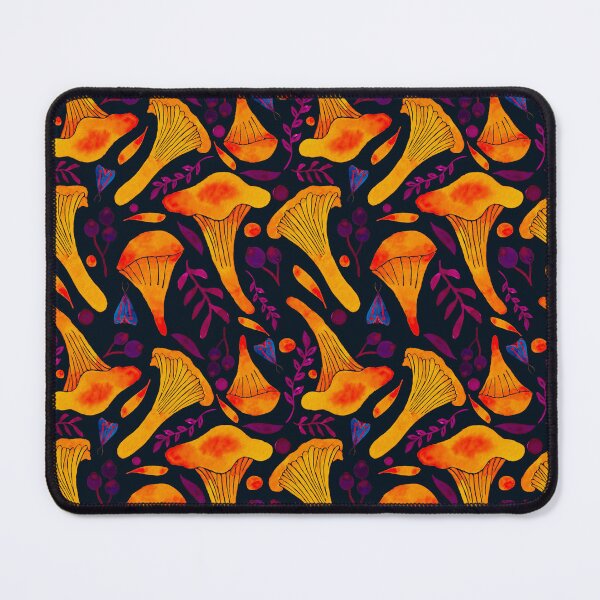 Item preview, Chanterelles with dark background designed and sold by ChloeHaumea.