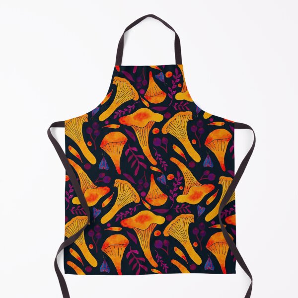 Item preview, Chanterelles with dark background designed and sold by ChloeHaumea.