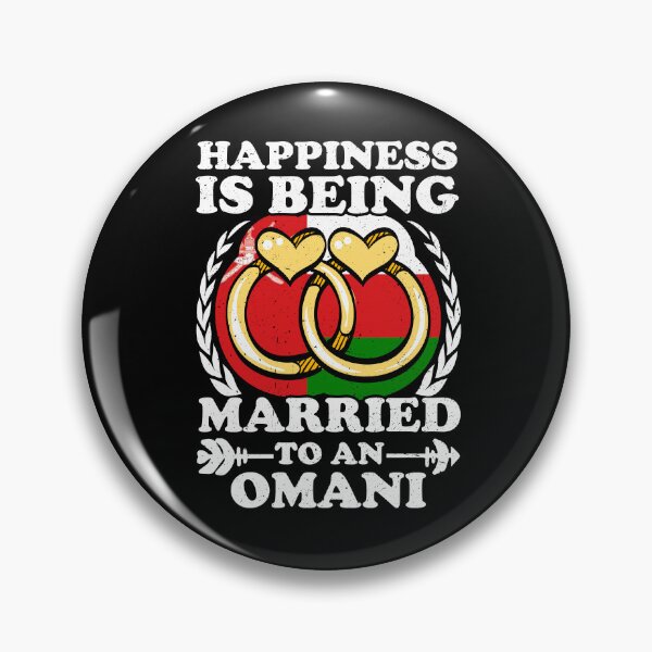 Item preview, Happiness Is Being Married To An Omani designed and sold by GabbyKash.