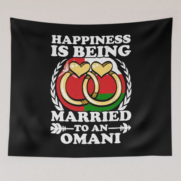 Item preview, Happiness Is Being Married To An Omani designed and sold by GabbyKash.