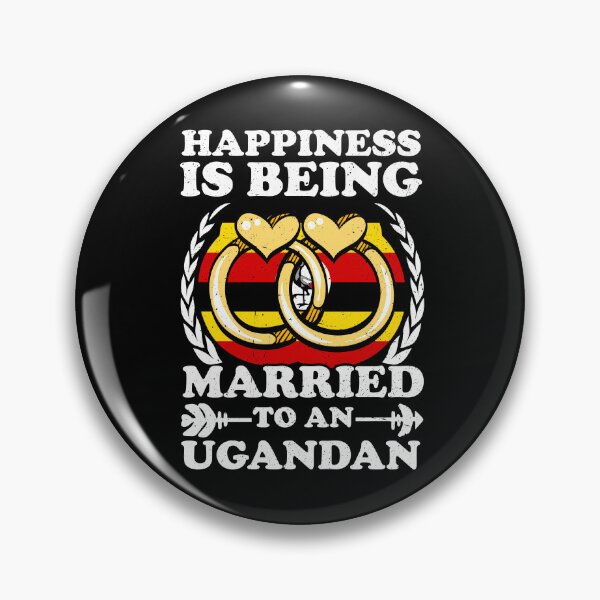 Item preview, Happiness Is Being Married To An Ugandan designed and sold by GabbyKash.