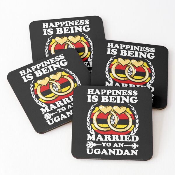 Item preview, Happiness Is Being Married To An Ugandan designed and sold by GabbyKash.