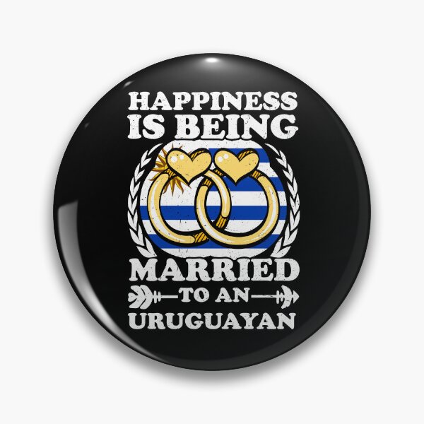 Item preview, Happiness Is Being Married To An Uruguayan designed and sold by GabbyKash.