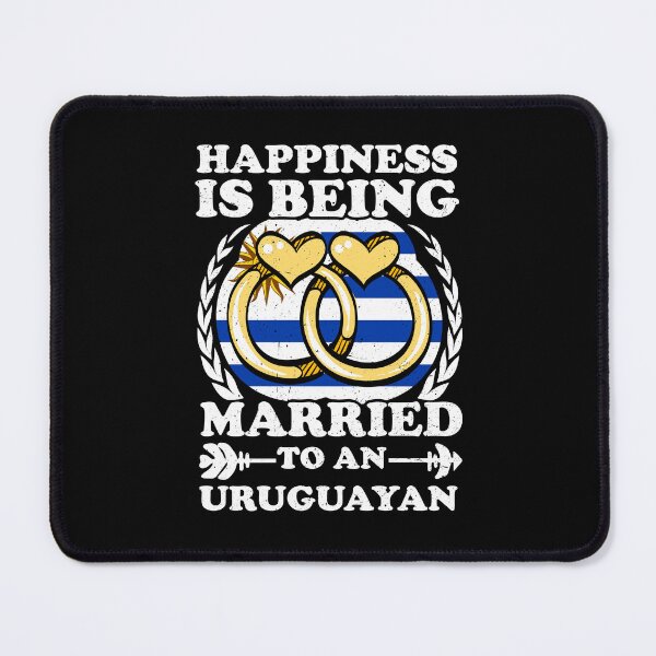 Item preview, Happiness Is Being Married To An Uruguayan designed and sold by GabbyKash.
