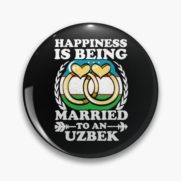 Item preview, Happiness Is Being Married To An Uzbek designed and sold by GabbyKash.