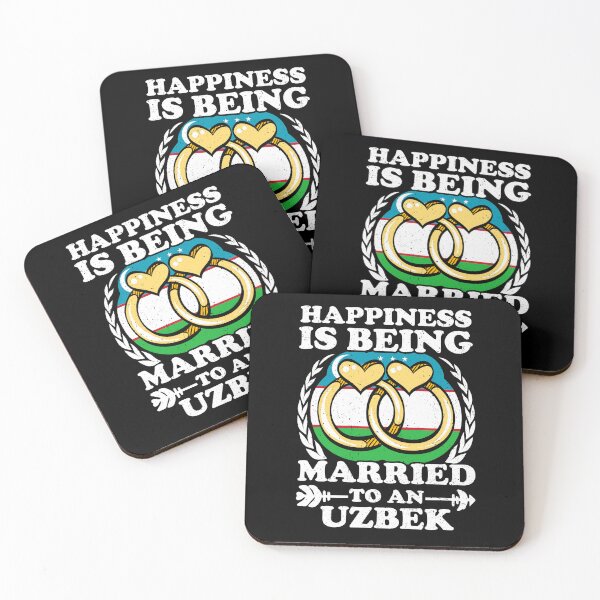 Item preview, Happiness Is Being Married To An Uzbek designed and sold by GabbyKash.