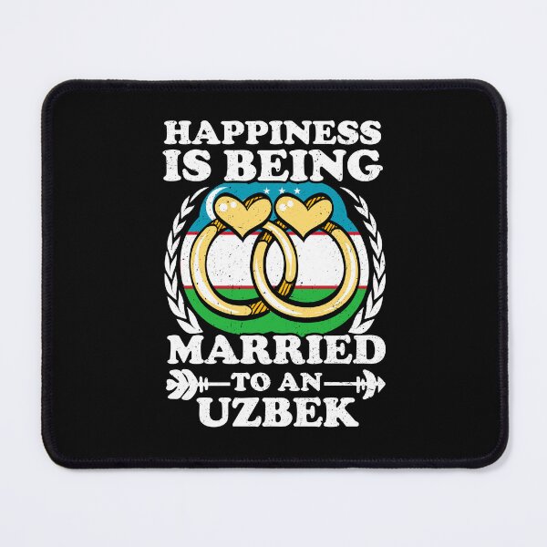 Item preview, Happiness Is Being Married To An Uzbek designed and sold by GabbyKash.