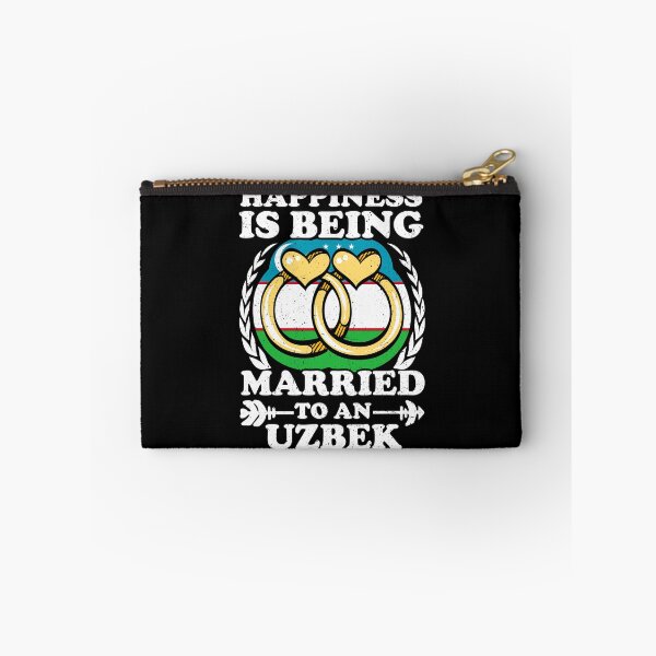 Item preview, Happiness Is Being Married To An Uzbek designed and sold by GabbyKash.