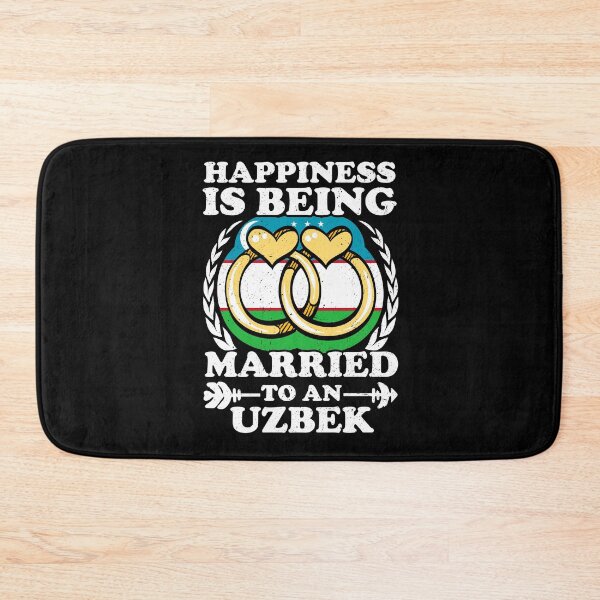 Item preview, Happiness Is Being Married To An Uzbek designed and sold by GabbyKash.