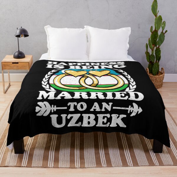 Item preview, Happiness Is Being Married To An Uzbek designed and sold by GabbyKash.