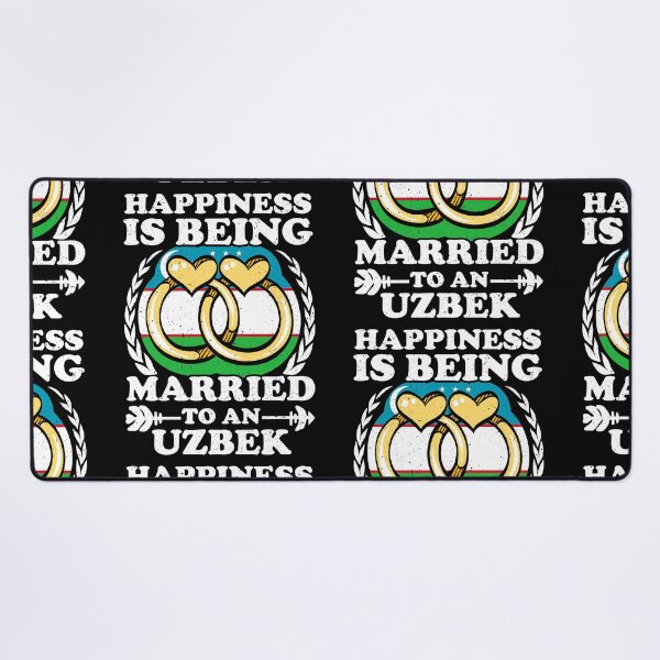 Item preview, Happiness Is Being Married To An Uzbek designed and sold by GabbyKash.
