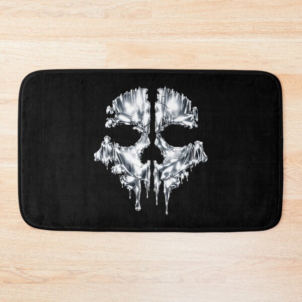 Item preview, Liquid Chrome Ghost Skull – Tactical Gaming Aesthetic designed and sold by CHROMA NOIR.