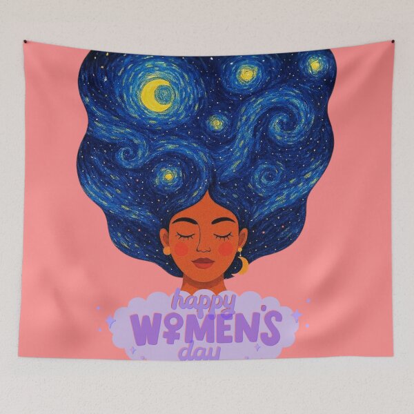Item preview, Empowered Woman - Starry Night Edition designed and sold by Nubesss.