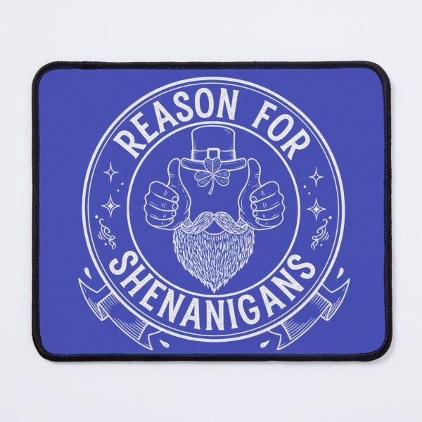 Item preview, Reason For Shenanigans Vintage Irish Pub Badge Shirt – Funny St Patrick’s Day Tee designed and sold by YK SHOP.