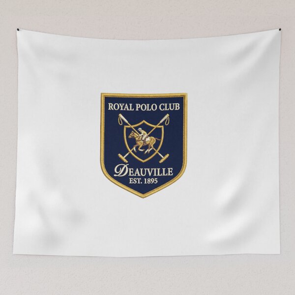 Item preview, Deauville Polo Club – French Equestrian Vintage Crest designed and sold by Maisonsucces.