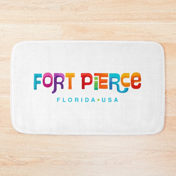 Item preview, Fort Pierce Florida Mid-Century Tropical Design designed and sold by Futurebeachbum.