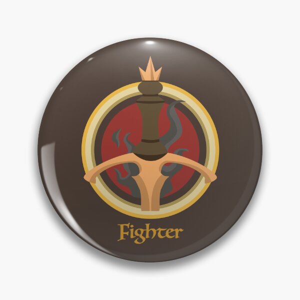 Item preview, Baldurs Gate Fighter Minimalist designed and sold by ThomasTreeArt.