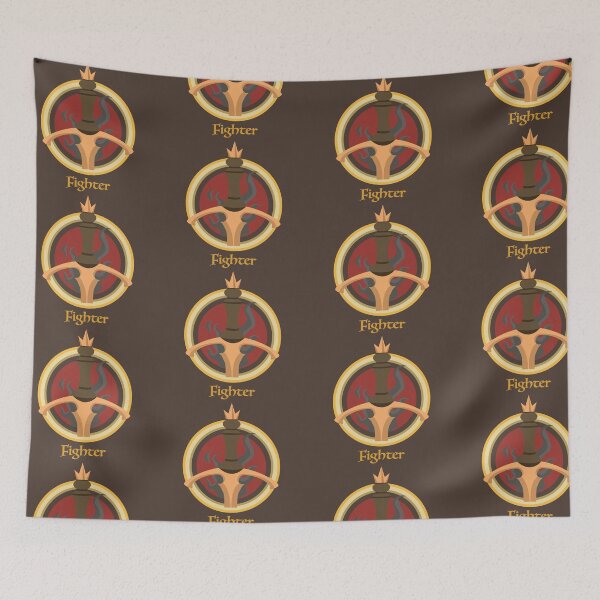 Item preview, Baldurs Gate Fighter Minimalist designed and sold by ThomasTreeArt.