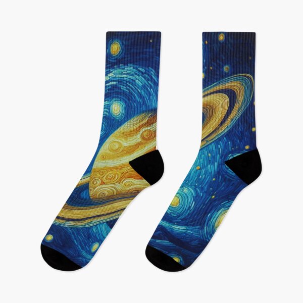 Item preview, Saturn Over the Starry Rhone designed and sold by Nubesss.
