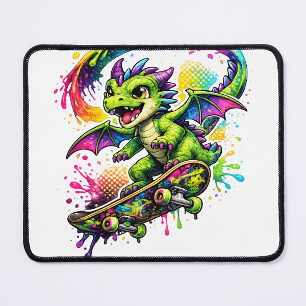 Item preview, Rainbow Skate Dragon Shred Squad designed and sold by CRich808Designs.
