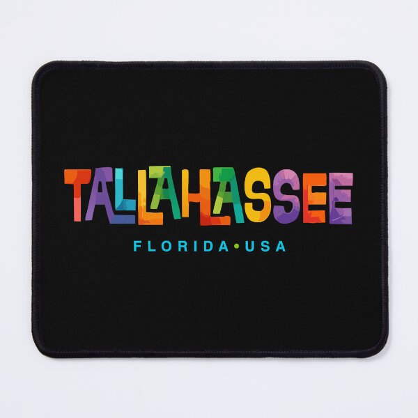 Item preview, Tallahassee Florida Retro Typographic Design designed and sold by Futurebeachbum.